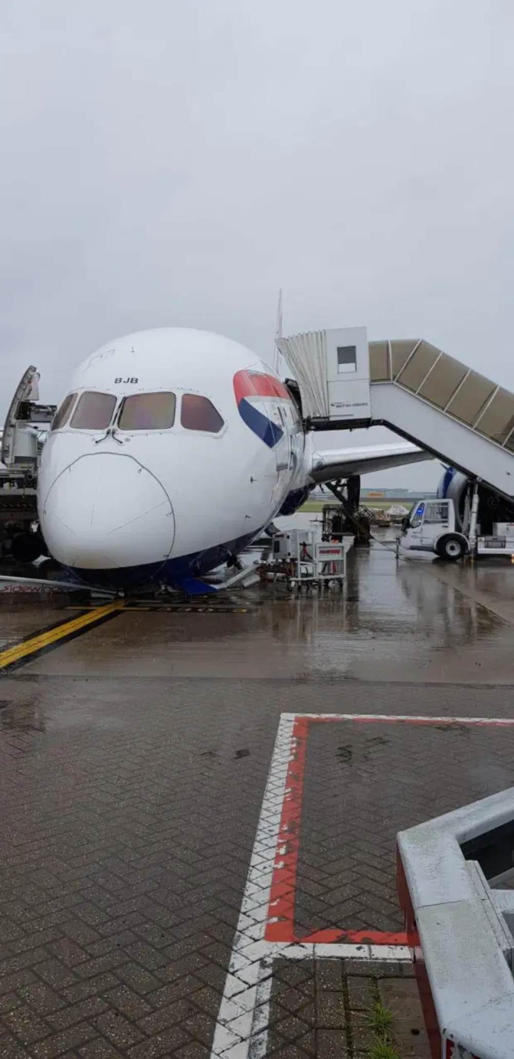British Airways ατυχημα Χίθροου