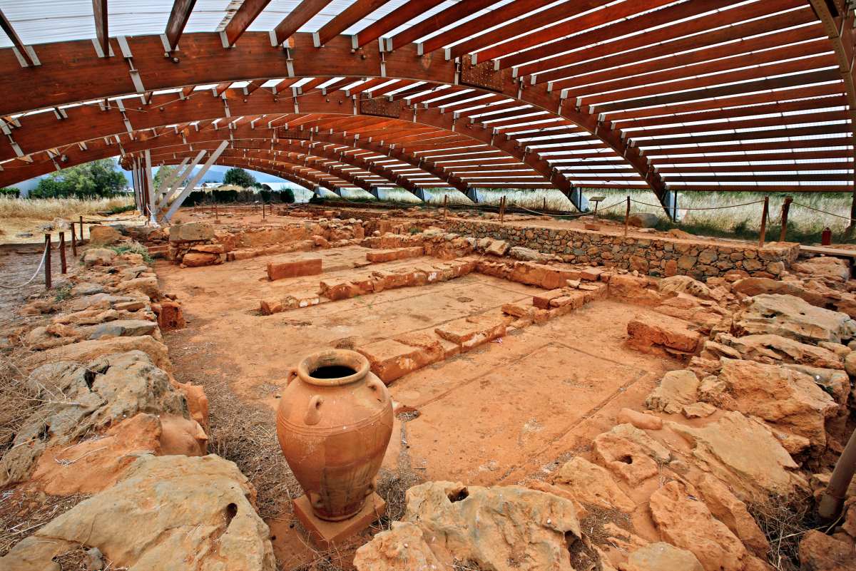 αρχαιολογικός χώρος των Μαλίων  -Χερσόνησος