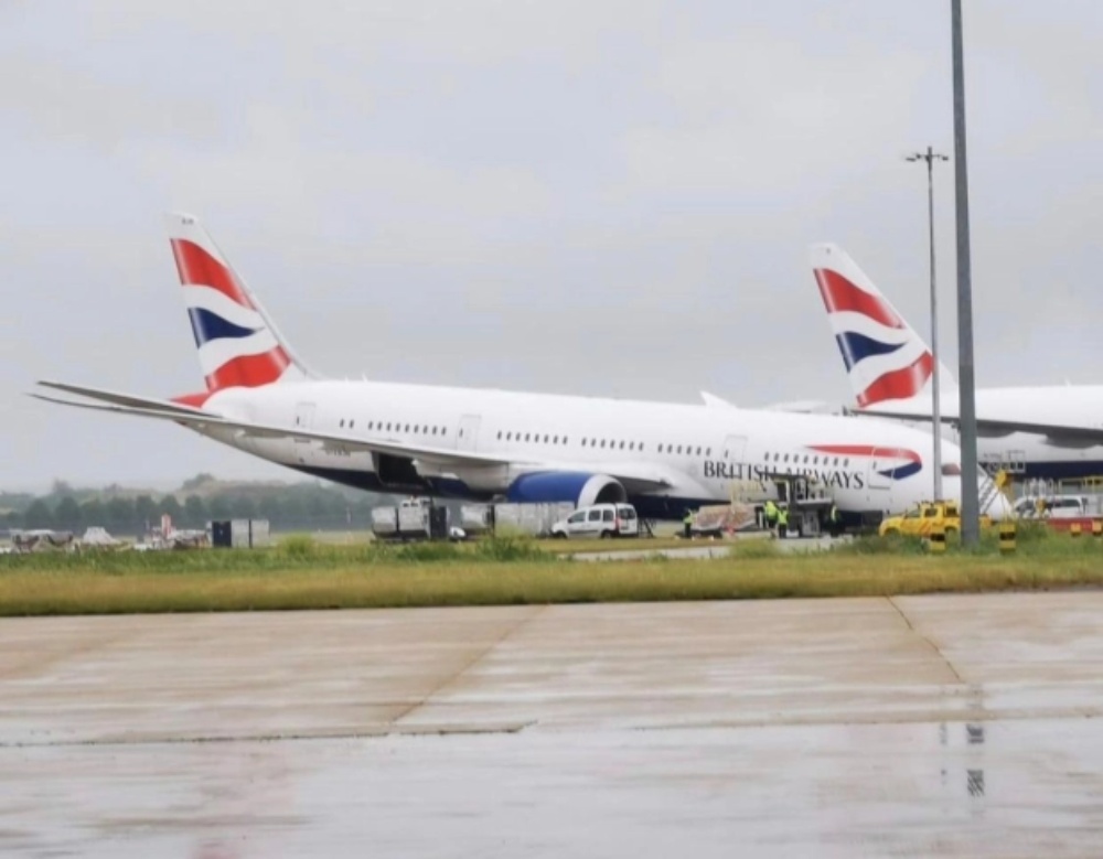 British Airways ατυχημα Χίθροου
