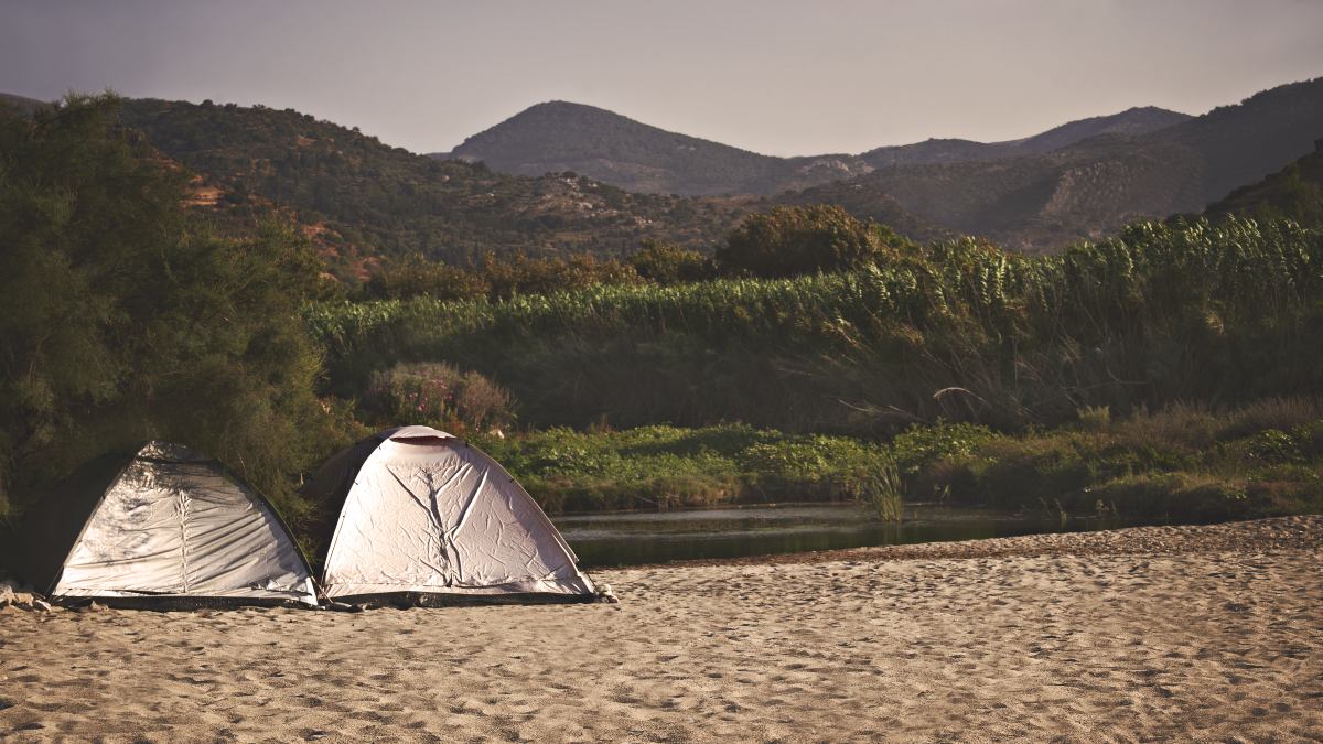 free camping Ikaria