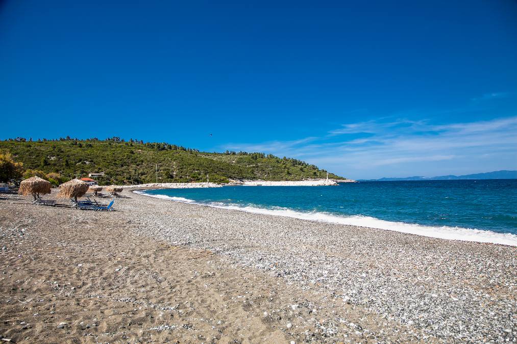 Παραλία Ψαροπούλι Εύβοια 