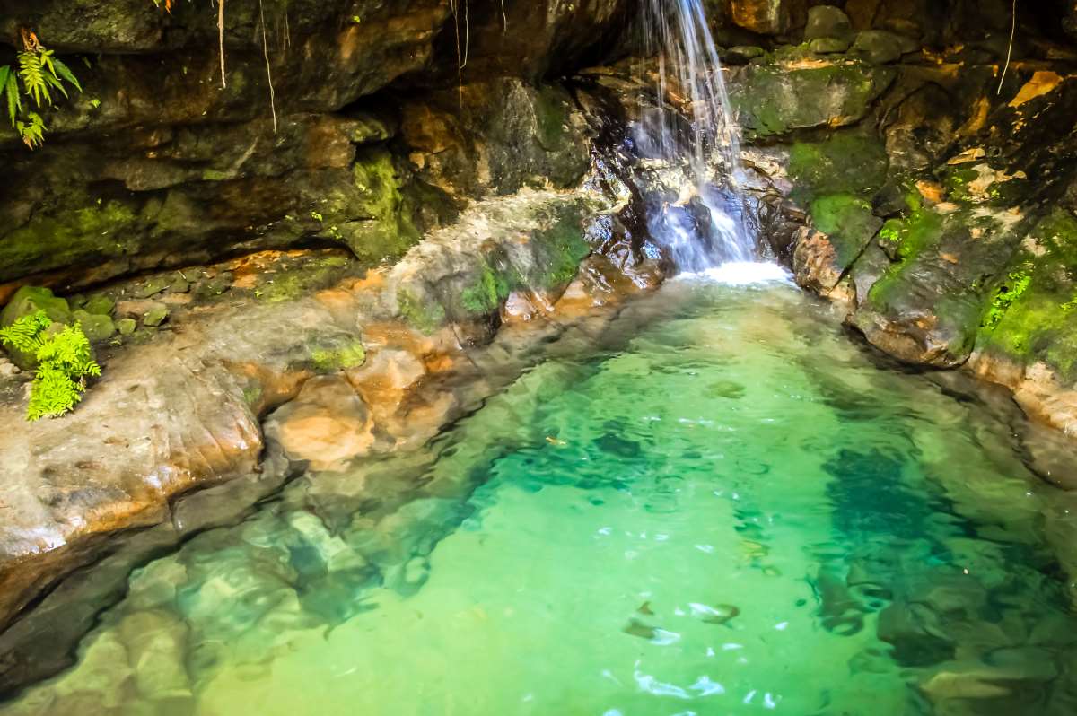 Natural pool in isalo national park, Μαδαγασκάρη