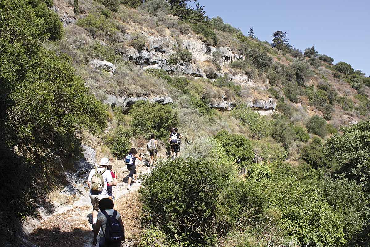 Φαράγγι του Καρτερού, Χερσόνησος Κρήτης