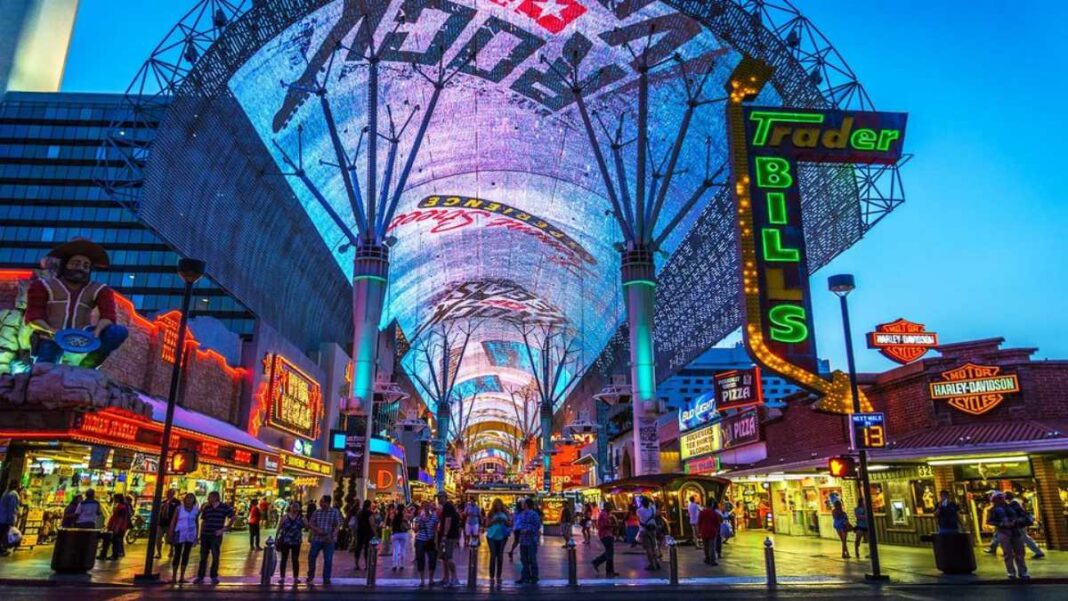 fremont street experience las vegas 1