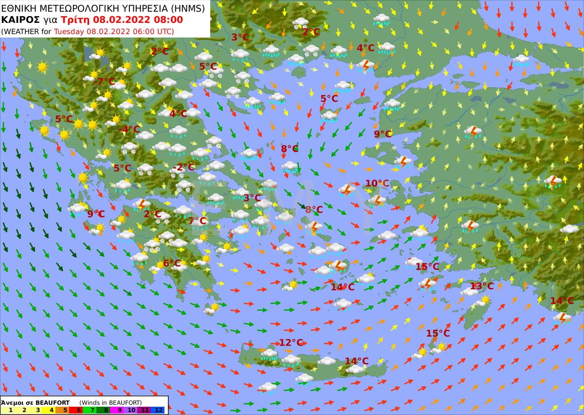 καιρός 8/2