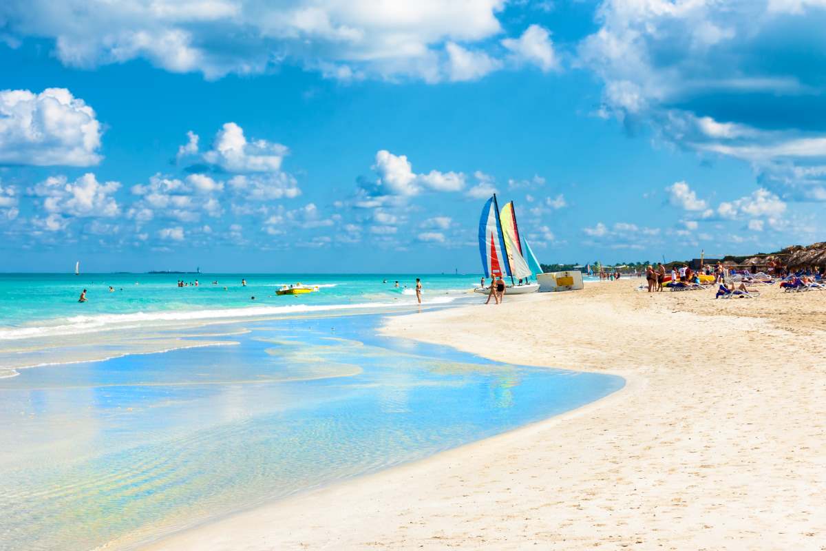Η παραλία Varadero στην Κούβα