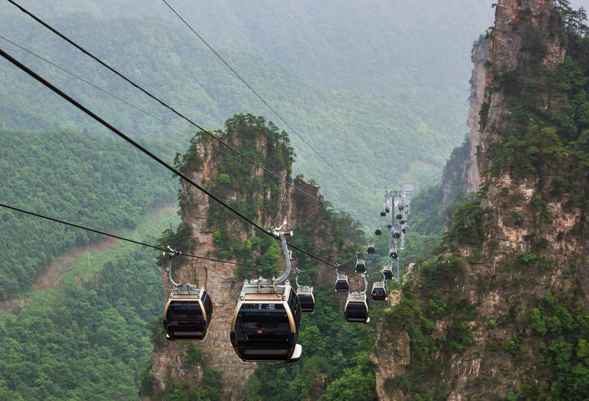 Tianzi Mountains, Κίνα