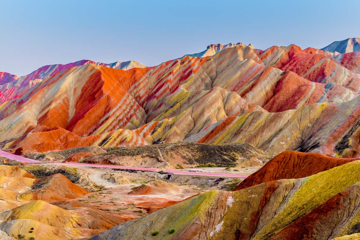 Zhangye Danxia Landform, Κίνα