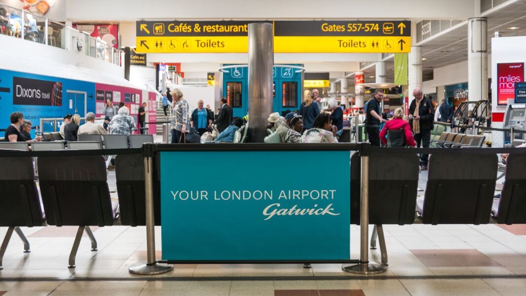 Gatwick airport Αεροδρόμιο Gatwick