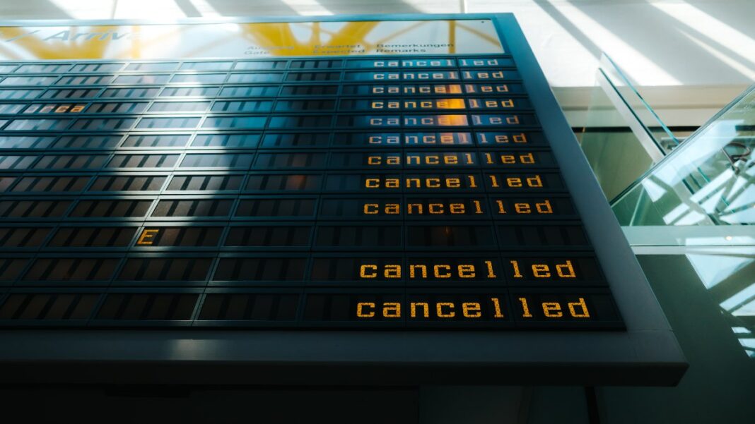 Berlin-canceled fligths