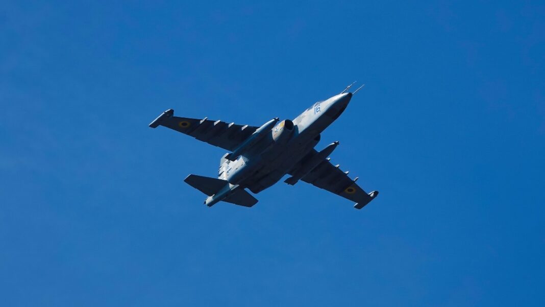 Fighter aircraft Su-25