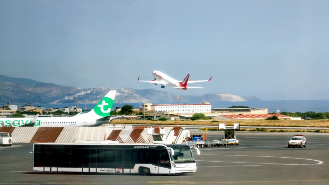 Heraklion airport Nikos Kazantzakis