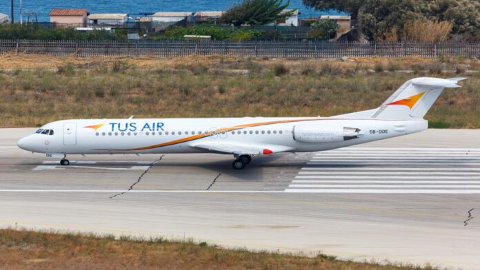 TUS Airways: Ξεκινά δρομολόγια Λάρνακα-Ηράκλειο από Δεκέμβριο