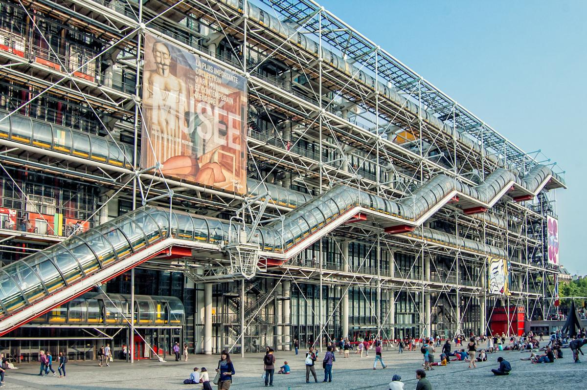 Centre Pompidou, Paris - shutterstock