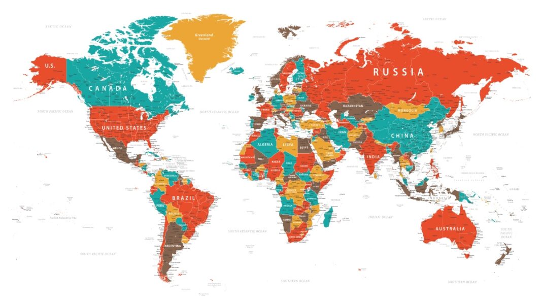 shutterstock_global map Παγκόσμιος Χάρτης