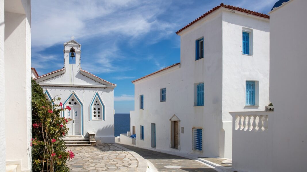 Agia varvara church at andros Εκκλησία Αγία Βαρβάρα Άνδρος