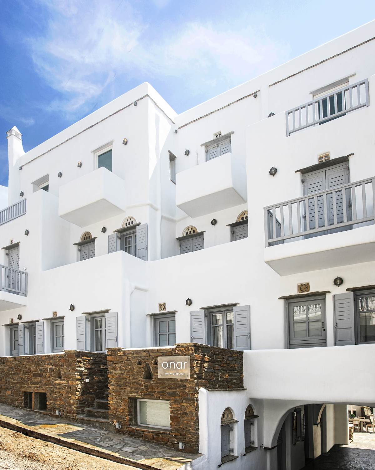 Onar Hotel & Suites, Τήνος - εξωτερική