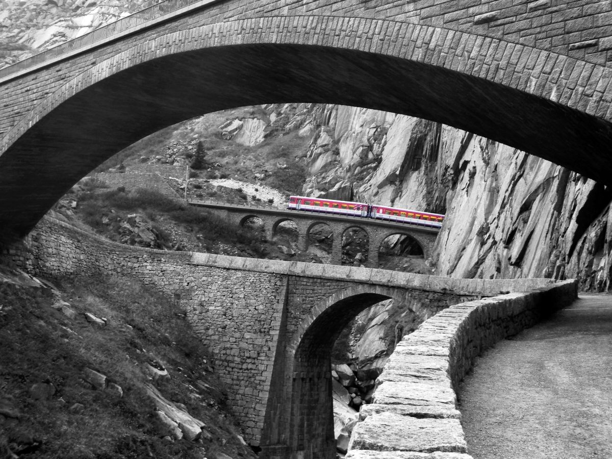 Teufelsbrücke Bridge, Andermatt, Ελβετία