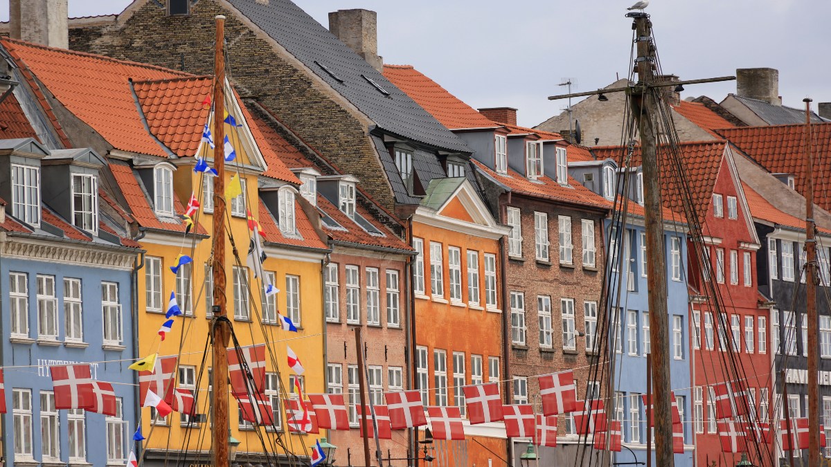 Περιοχή The Nyhavn-Κοπεγχάγη