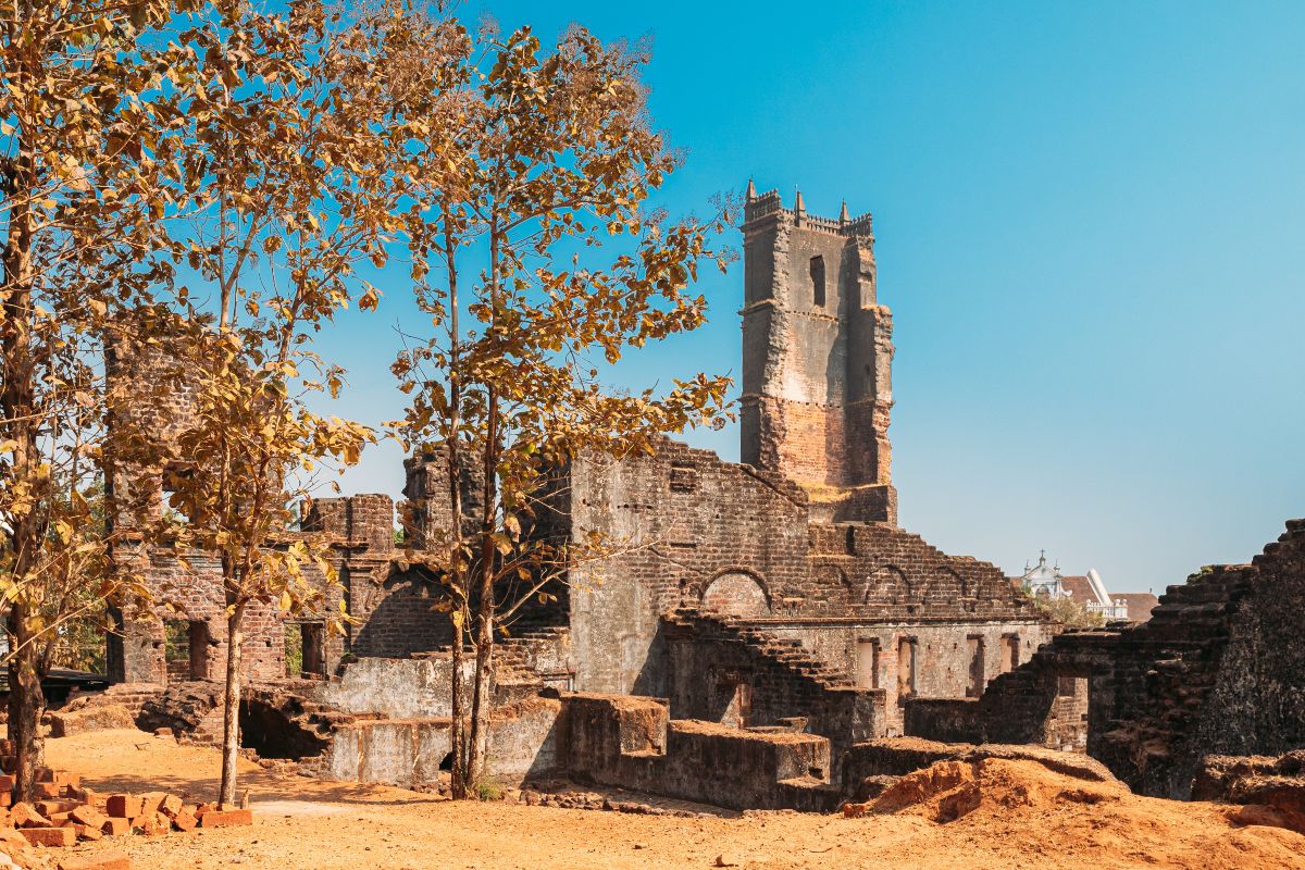 Eρείπια της εκκλησίας του Αγίου Αυγουστίνου, Γκόα