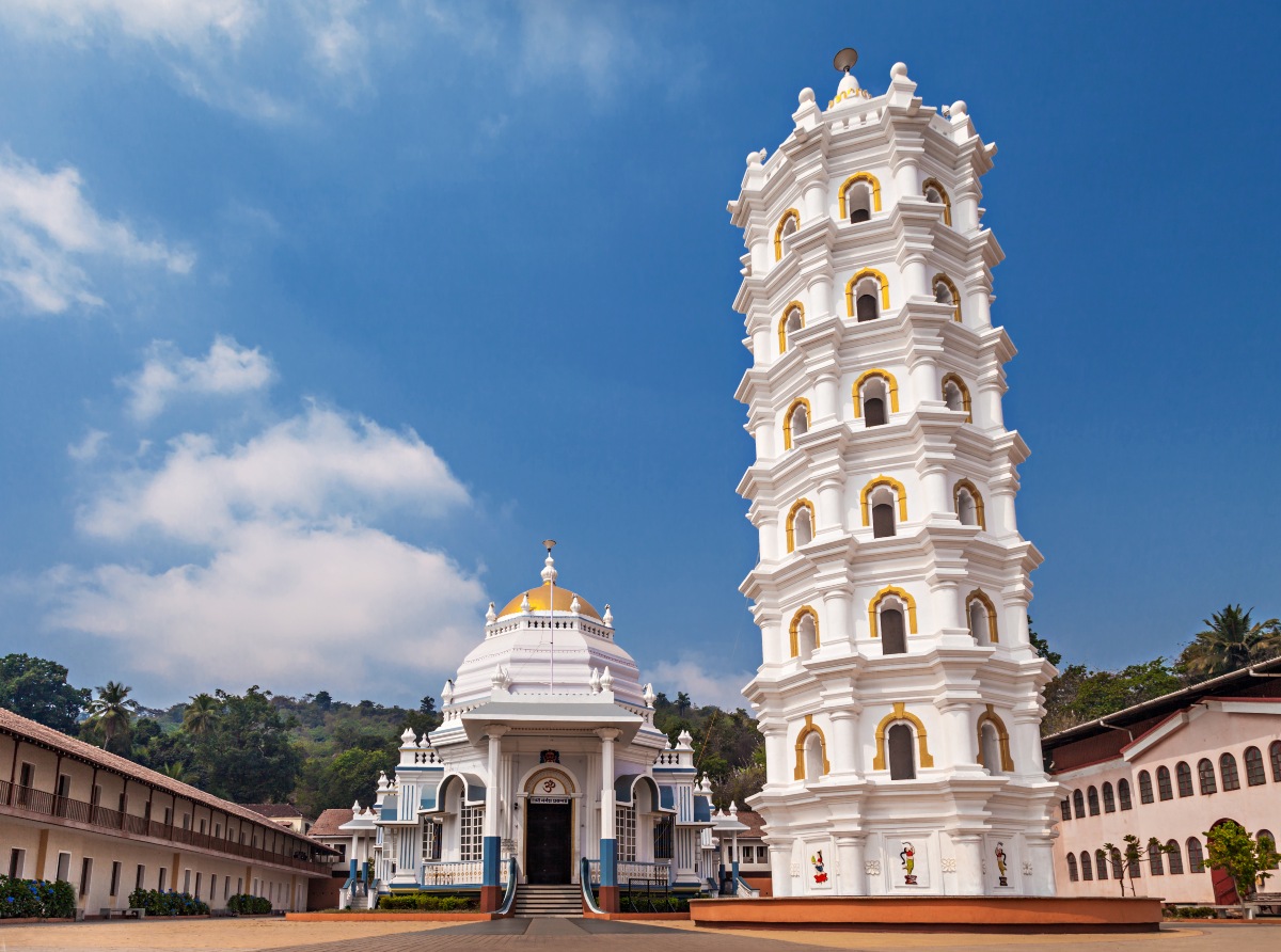 Shri Mangeshi temple -ένας από τους πιο σημαντικούς ναούς στην Γκόα