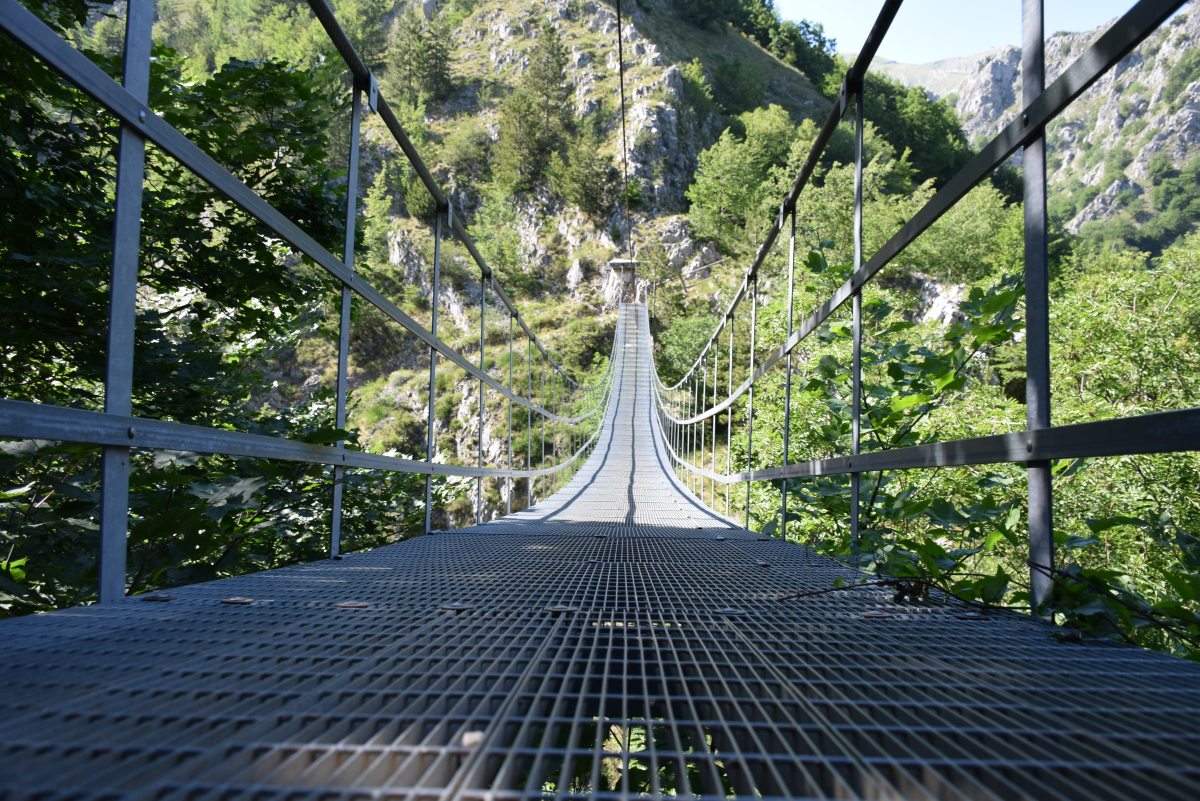 ponte tibetano Ιταλία