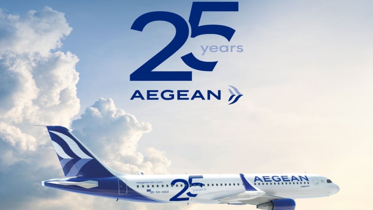 AEGEAN – προσφορά: Έγινε 25 και γιορτάζει με έως 60% έκπτωση σε όλες τις πτήσεις!