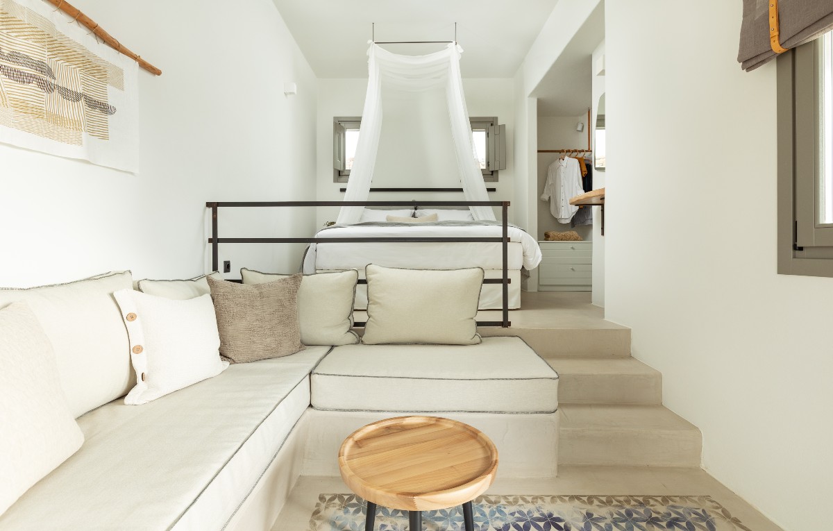 Chora Kythnos Suites δωμάτιο ξενοδοχείο