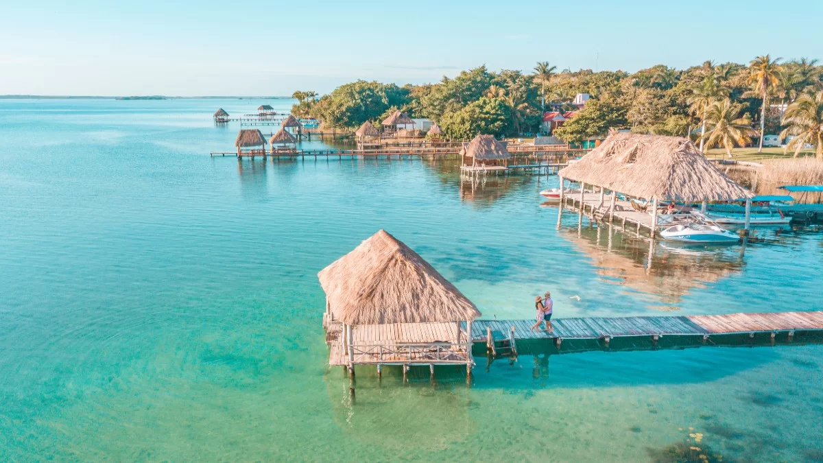Bacalar pier, Riviera Maya Μεξικό