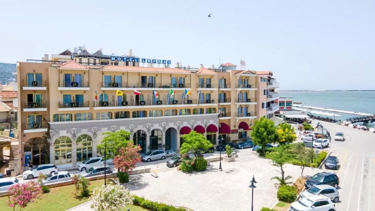 Το Lefkas Hotel στο κέντρο της πόλης της Λευκάδας