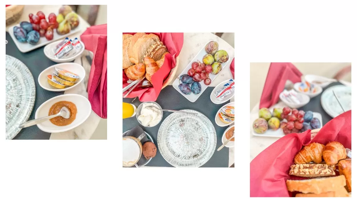 πλούσιο πρωινό στο mistral Boutique hotel