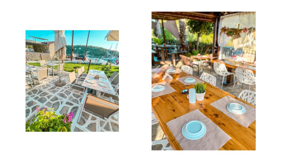 το υπέροχο εστιατόριο του Mistral Boutique hotel