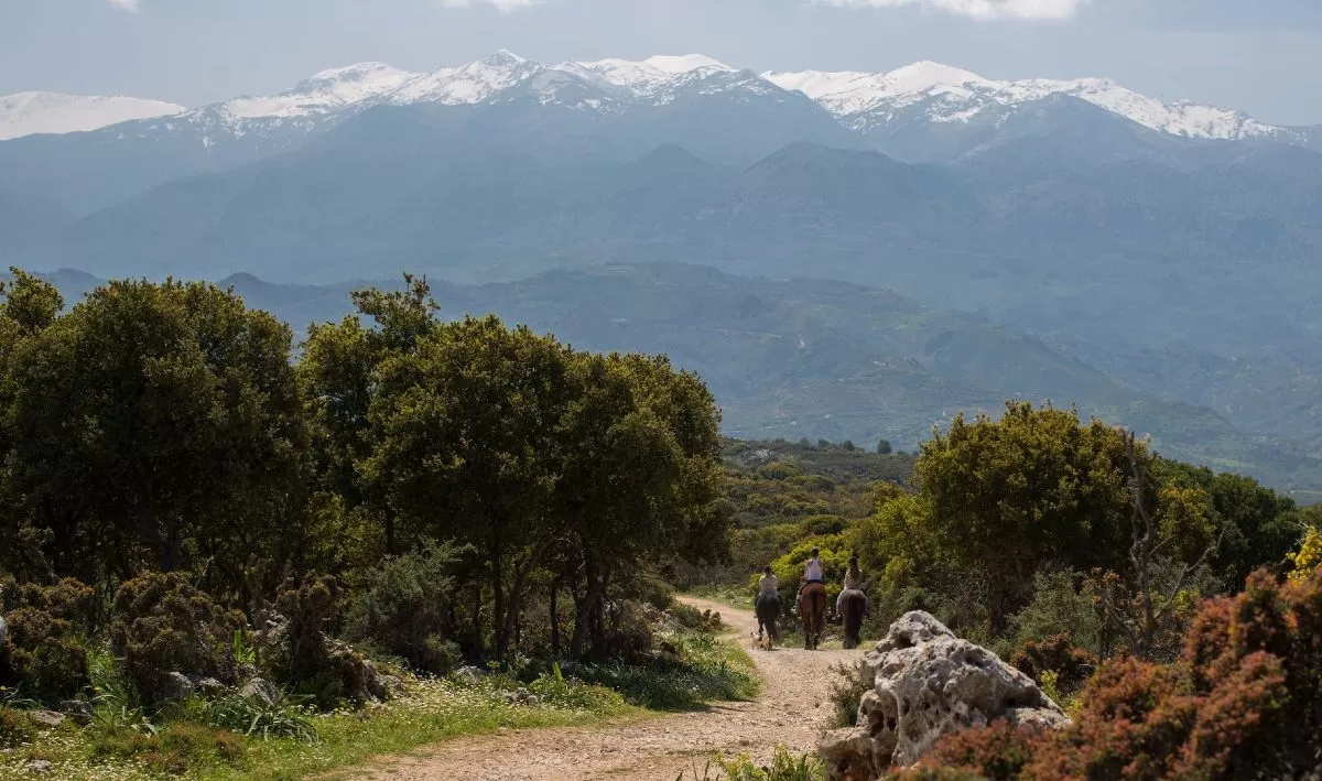 Ιπασσία στα Λευκά Όρη ©incrediblecrete.gr