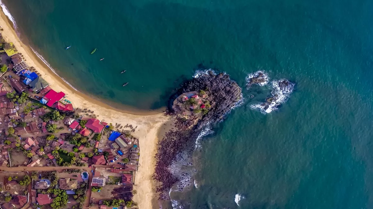 laka beach, freetown, Σιέρα Λεόνε