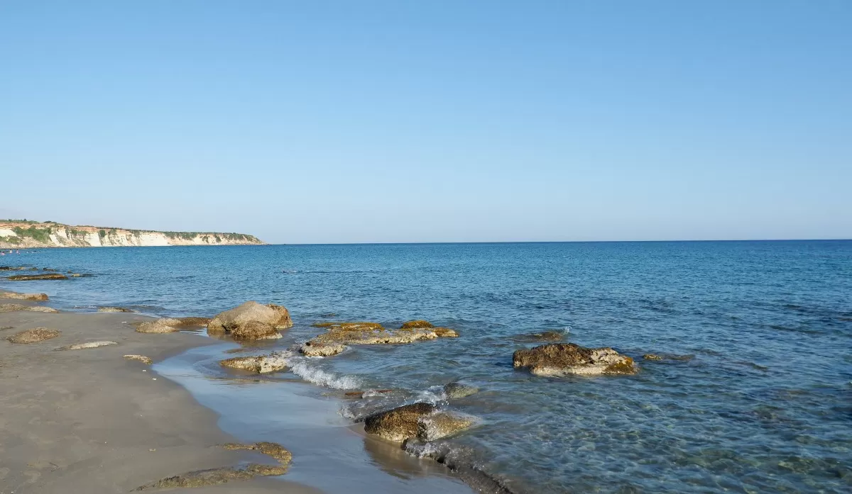 Νότια Κρήτη Παραλία Ορθή Άμμος