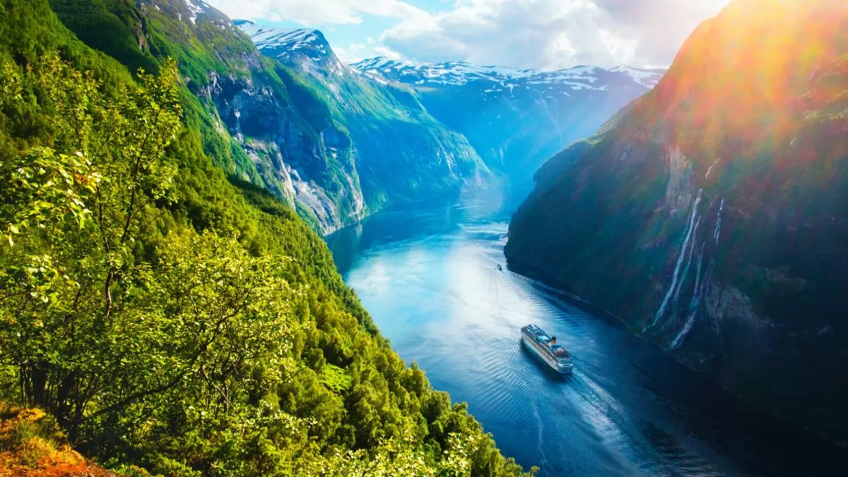 Sunnylvsfjorden fjord Νορβηγία